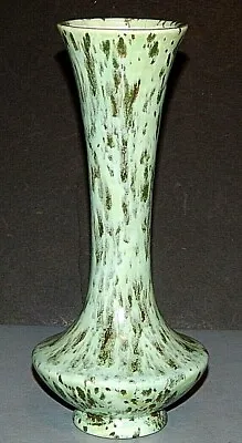 Buy Ceramic Studio Pottery Vase Genie Bottle Green Seafoam Signed Vintage MCM • 18.63£