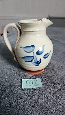 Buy VTG PITCHER With Leaf Design St Fagans Pottery Painted Just. Welsh Folk Museum • 9.99£