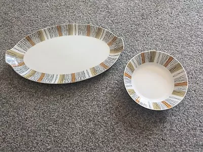 Buy Midwinter Sienna Serving Platter & Bowl • 8£