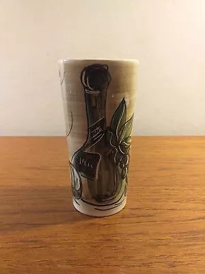 Buy Jersey Pottery Tumbler Cup, Cocktails,wine 15cms Tall Rare • 12£