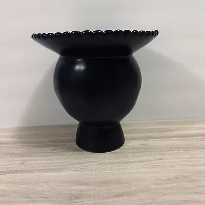 Buy Anthropologie X Pip Woods Ceramics Modern Boho Black Vase • 98.02£