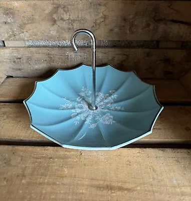 Buy Aged Umbrella China Blue White Flowers Midwinter Stylecraft Trinket Dish #B505 • 15£