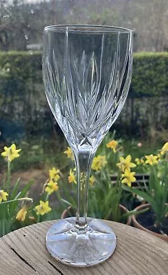 Buy Redhouse Stuart Crystal Wine Glasses Goblets 21cm High ASHBURY Pattern Unused • 13.50£