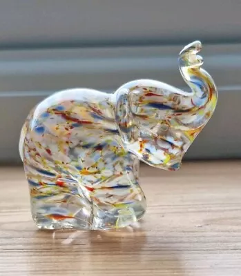 Buy Isle Sculpt Studio Glass (Isle Of Wight) Small ELEPHANT Figurine 2  (5cms) Tall • 14.99£