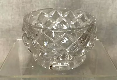 Buy Stunning Cut Glass Sweet Sugar Bowl Large Candy Bowl Bonbon Dish 8cm Diameter • 7.49£