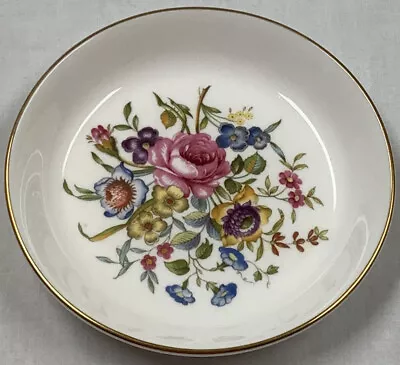 Buy Royal Worcester Bone China 51 Small Floral Plate Trinket Dish Tray 4 1/3  • 13.97£