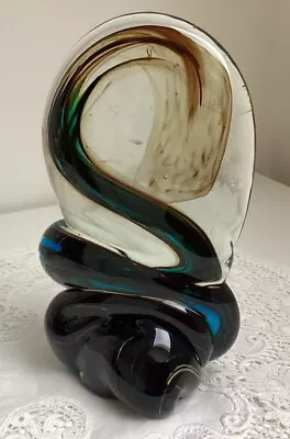 Buy Mdina Early Vintage Tall Art Glass Knot Sculpture  -michael Harris Era -exc Cond • 24.99£