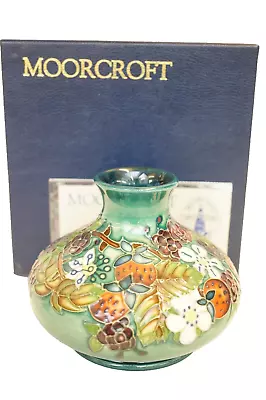 Buy Moorcroft Carousel Vase By Rachel Bishop Limited Edition. With Box & Certificate • 139£