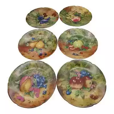 Buy Vintage Rochard Limoges France Desert Plates Set Of 6  • 46.60£