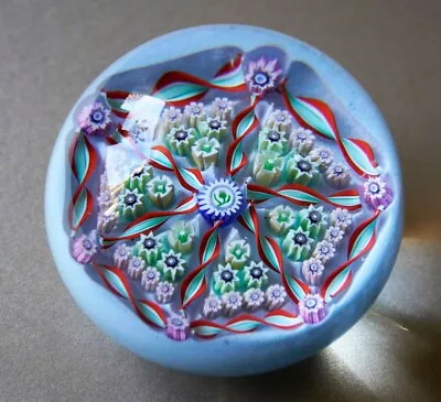 Buy Vintage John Deacons Closepack Millefiori Paperweight With Original Label VGC. • 60£