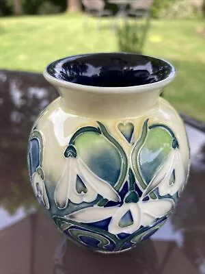 Buy Old Tupton Ware CERAMIC POT VASE Tube-lined Floral Design Snowdrops - J McDougal • 24.95£