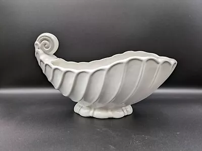 Buy Vintage Price Kensington Ware White Clam 'Shell' - Art Deco Mantle Vase Ivory  • 37.98£