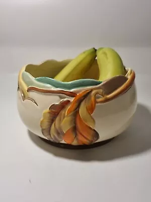 Buy Clarice Cliff Fruit Bowl, Good Condition, Newport Pottery • 45£