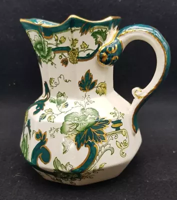 Buy Masons Ironstone Green Chartreuse Hydra 13.5 Cm Tall JUG. • 8.50£