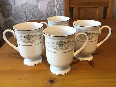 Buy Wade DIANE Japan Fine Porcelain China Footed Mugs X 4 • 19.99£