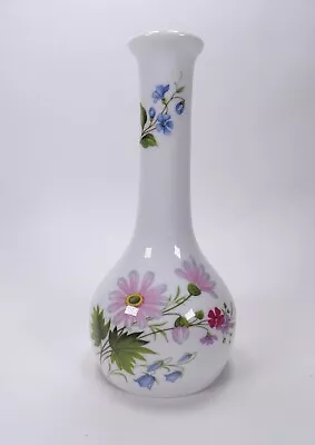 Buy Crown Staffordshire Fine Bone China Bud Vase Wild Flowers Floral Design 5.75  • 6.99£