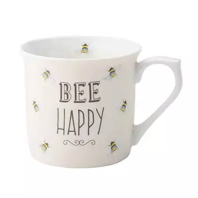 Buy English Tableware Company Bee Happy Cream Fine China Mug • 9.18£