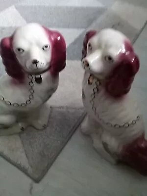 Buy Pair Or Reproduction Staffordshire Dogs • 20£