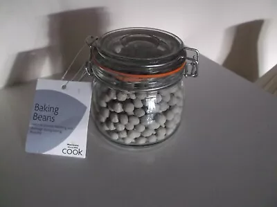 Buy Baking Beans With Glass KILN Jar (Brand New) • 5£