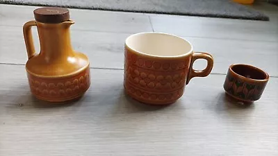 Buy VINTAGE HORNSEA POTTERY Saffron/ Brown Heirloom Collection • 2£