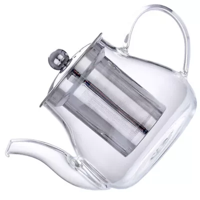 Buy  Teapot Stainless Steel Glass Office Maker Handheld Jug Chinese • 11.99£