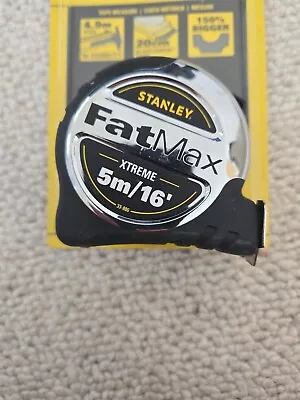 Buy Stanley 5-33-886 FatMax Pro Silver Metric/Imperial Tape Measure 5m STA533886 • 12£