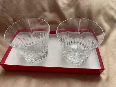 Buy Baccarat  2024 Lutetia Engraved Tumbler, Pair Of Glasses [ Brand New Used]. • 161.22£
