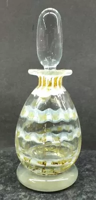 Buy  Signed  Isle Of Wight Chris Lucas Iridescent Perfume Bottle - A Touch Of Glass • 42£