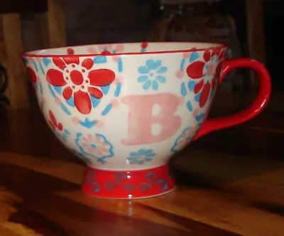 Buy Tesco Hand Painted Large Cup/Mug With Letter B • 0.99£