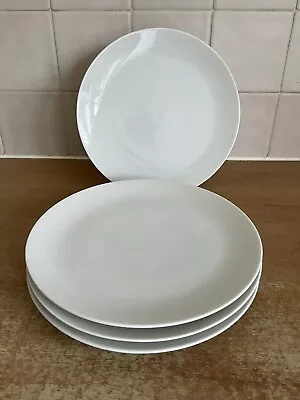 Buy Thomas China - 4 X 21.5 Cm Salad / Luncheon Plates - White • 20£