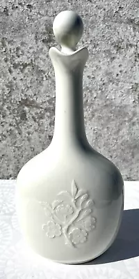 Buy Royal Copenhagen Floral Fine China Embossed Decanter Complete With Stopper • 29.99£
