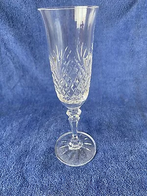 Buy Champagne Flute Glass In CLIFDEN By Galway Irish Crystal Excellence Condition. • 22£