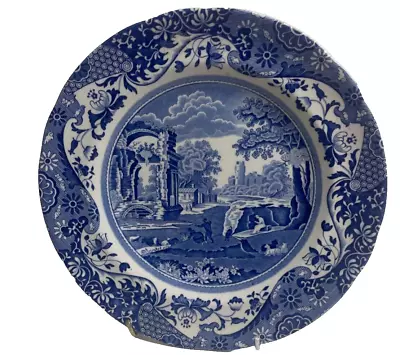 Buy Spode England Blue Italian Bone China Small Dinner Plate ( C23) • 9.99£