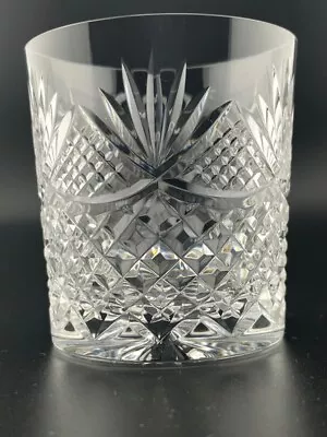 Buy Good Quality Crystal Cut Glass Whisky Tumbler Etched Consall Valley Shoot 2001 • 14.99£