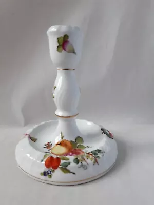 Buy Herend Flowers And Fruit Hand Decorated 5.5 Inch High Candlestick • 49.99£