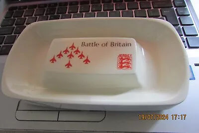 Buy Jersey Ash Tray. Battle Of Britain. Vintage. Lovely Condition. Jersey Pottery • 14£