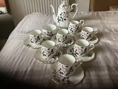 Buy Royal Albert”Queen's Messenger Pattern” Full 15 Piece Coffee Set 1st Quality VGC • 20£