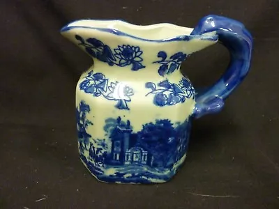 Buy Vintage Victoria Ware Ironstone Flow Blue Pitcher Flow Blue Octagonal Pitcher • 6.51£