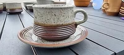 Buy Purbeck Pottery  Portland : Tea Cup & Saucer • 10.33£