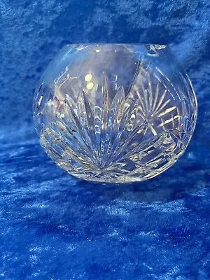 Buy Majestic Gifts Hand Cut Crystal Rose Bowl 5  • 18.59£