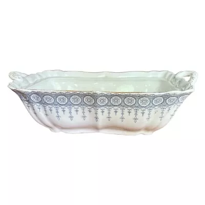 Buy Vintage John Maddock & Sons Royal Vitreous Bone China Serving Dish • 7.46£