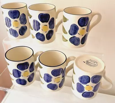 Buy 6 X  Price & Kensington Arthur Wood England- Hand Painted MUGS  In EXC. Cond. • 35£