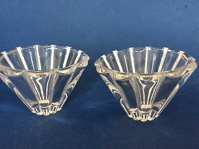 Buy 2 Rosenthal Lead Crystal Glass Fluted Bowls Etched Rosenthal Made Germany’s  • 13.99£