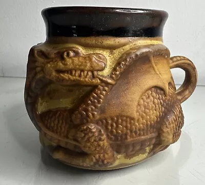 Buy Vintage Stonebridge Pottery Dragon Tail Mug ￼ • 9.99£