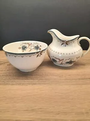 Buy Vintage Royal Doulton Old Colony  Milk Jug & Sugar Bowl  • 12£