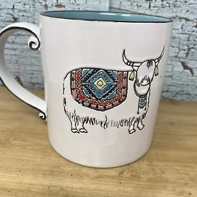 Buy I Heart (Love) It Brand Highland Cow Ceramic Embossed Coffee Mug 20OZ Cup Blue • 18.56£