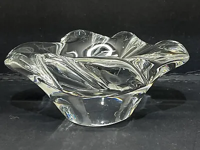 Buy Lovely Art Deco Daum France Art Glass Bowl (P4224-67) • 29.50£