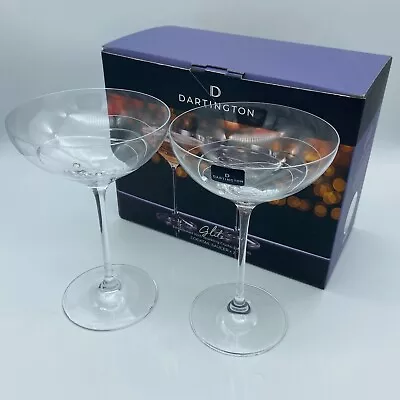 Buy Dartington Crystal Glitz Gin And Tonic Copa Glass, 610ml, Set Of 2 Boxed • 24.95£