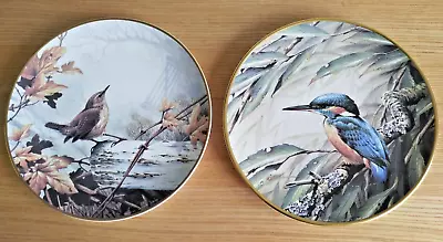 Buy 2 X Wedgewood RSPB Centenary Collection Plates Wren And Kingfisher  • 9.99£