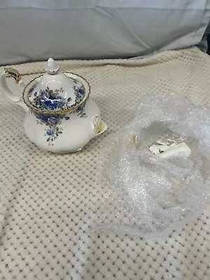 Buy Royal Albert Moonlight Rose Teapot - Bone China - BROKEN** • 17.99£
